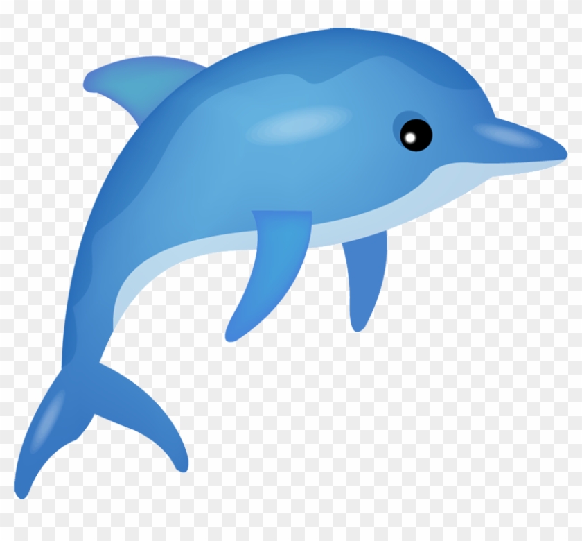 Dolphin Silhouette Clip Art - Hình Cá Heo Dễ Thương - Png Download #1021737