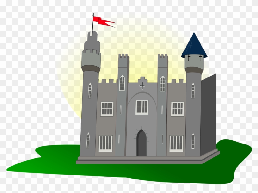 Cute Castle Png Clipart Image - Castle Clip Art Transparent Png