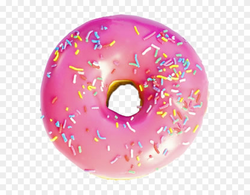 Donut Png Background Image - Pink Donut Clipart
