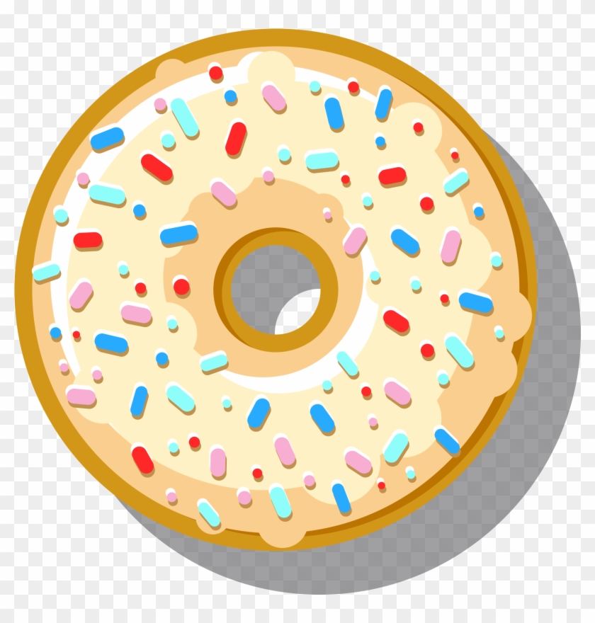 Ice Cream Clipart Donut - Circle - Png Download