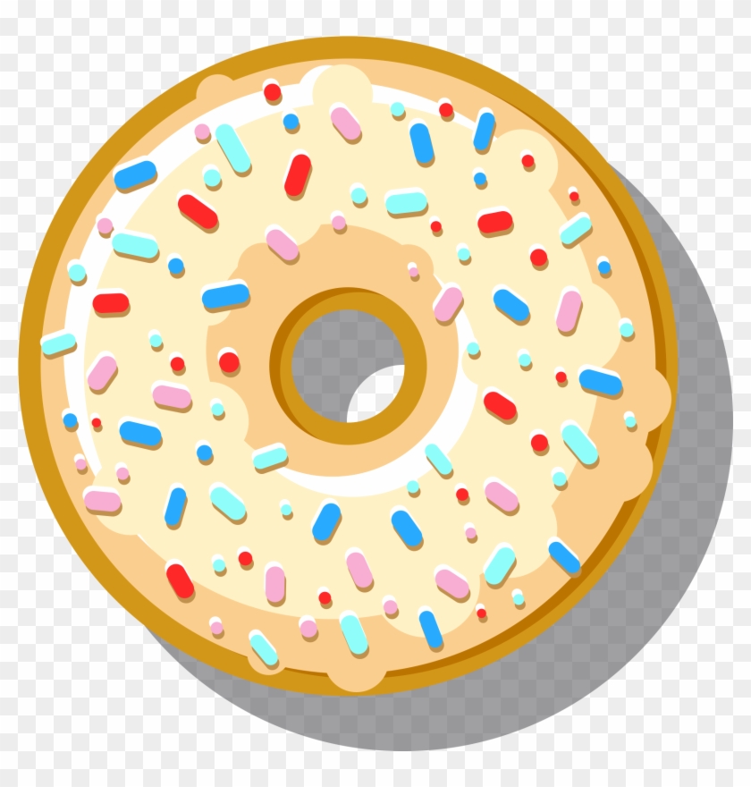 Ice Cream Clipart Donut - Circle - Png Download #1021960
