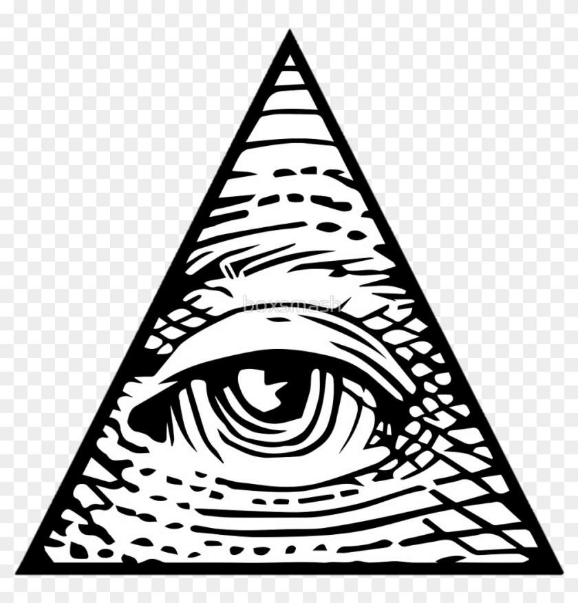Illuminati Eye Transparent Background - Illuminati Eye Clip Art - Png Download #1022184