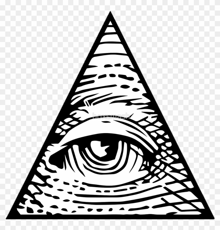 Illuminati Eye Transparent Background - Illuminati Eye Clip Art - Png Download