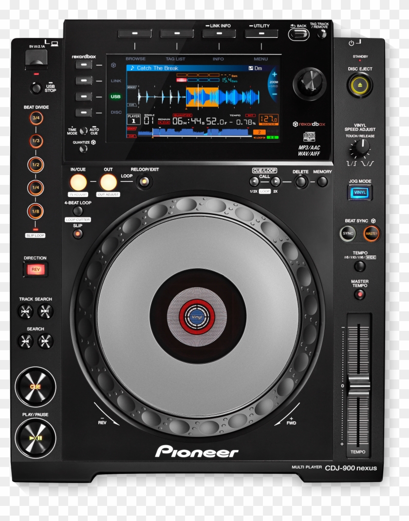 Pro-dj Multi Player - Pioneer Cdj 900 Nexus Clipart #1022257