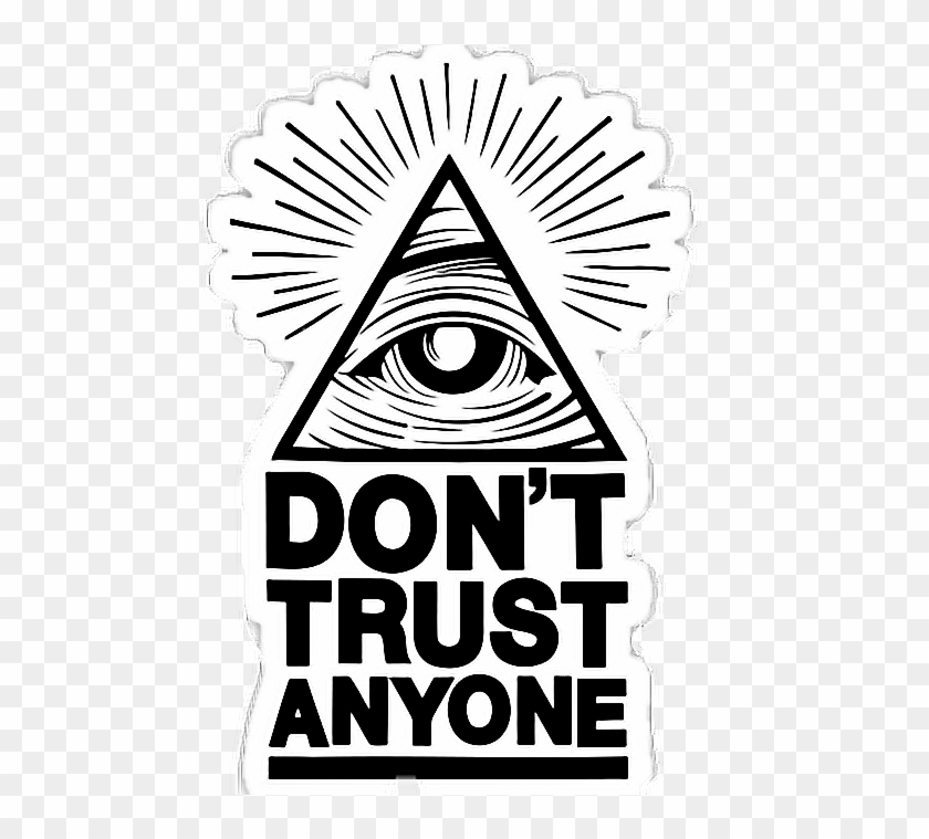 Illuminati Don T Trust Anyone , Png Download - Triangle Clipart