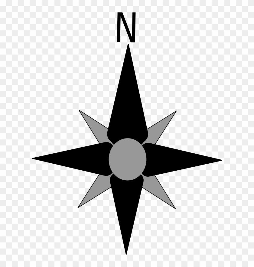 Map Elements To Include In Cartographic Design A How - North Arrow Clip Art - Png Download