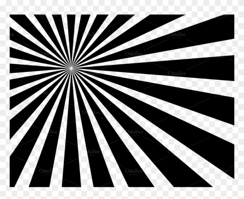 Sun Ray Png - Radial Pattern Clipart