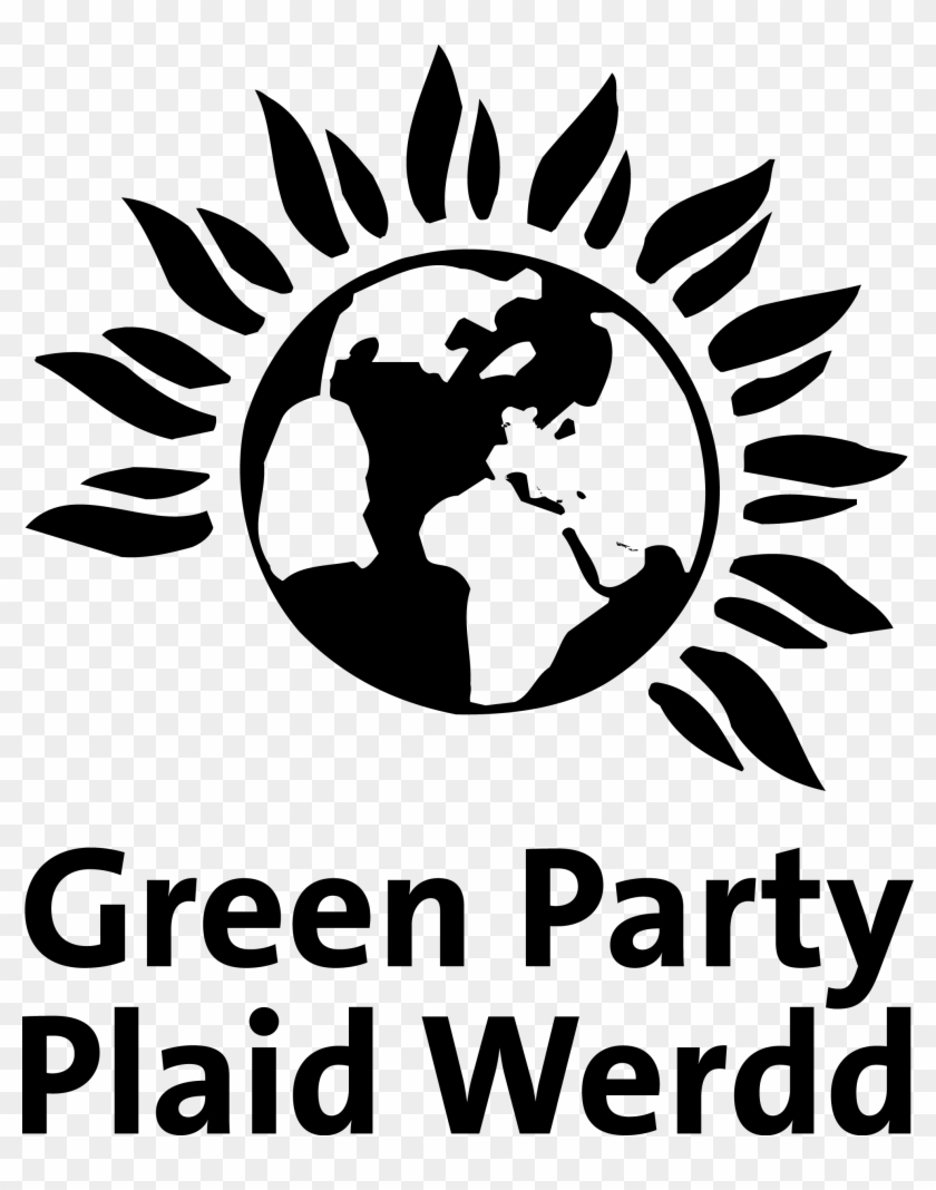 Green Party Visual Identity - Political Green Party Logo Clipart #1023070