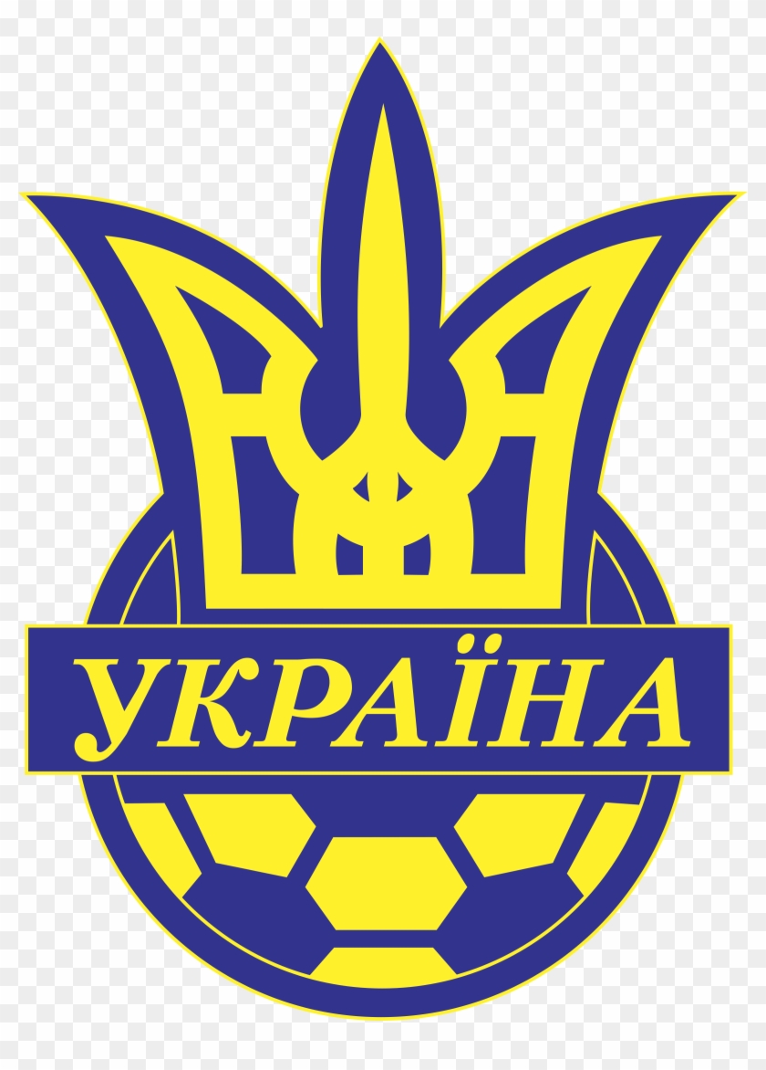 Ukraine - Ukraine Football Logo Png Clipart