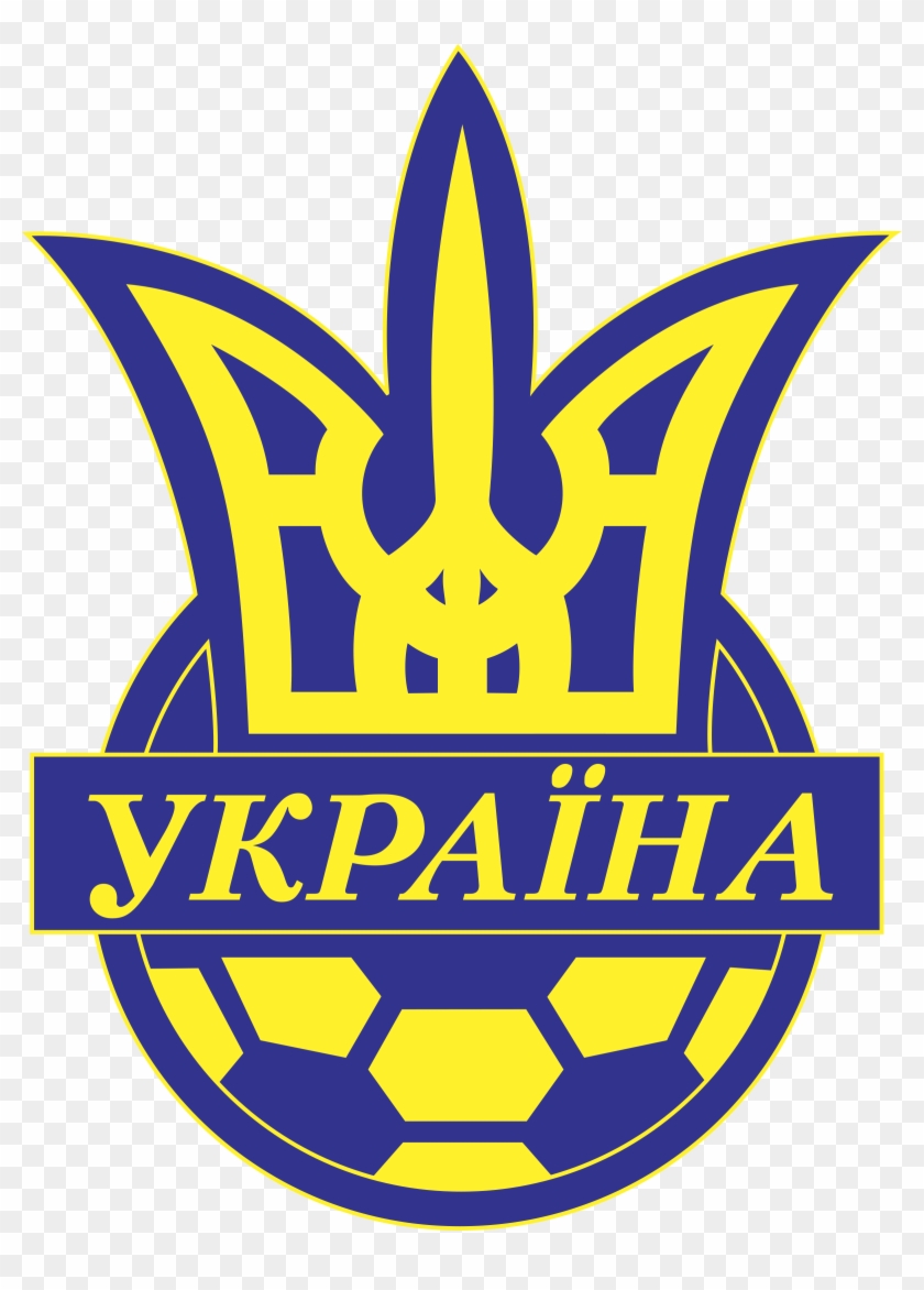 Ukraine - Ukraine Football Logo Png Clipart #1023637
