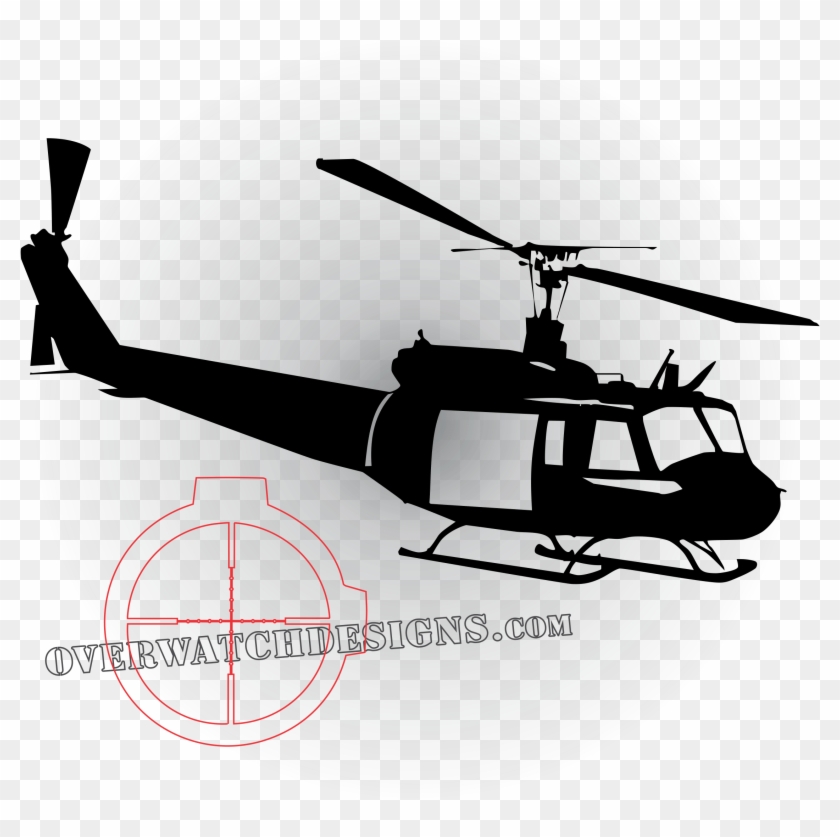 2401 X 2393 8 - Huey Helicopter Black And White Clipart #1023677