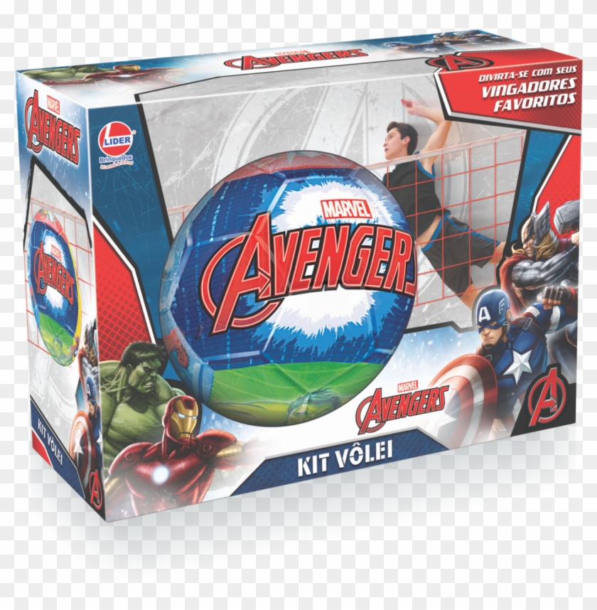 Kit Vôlei Marvel Avengers Clipart