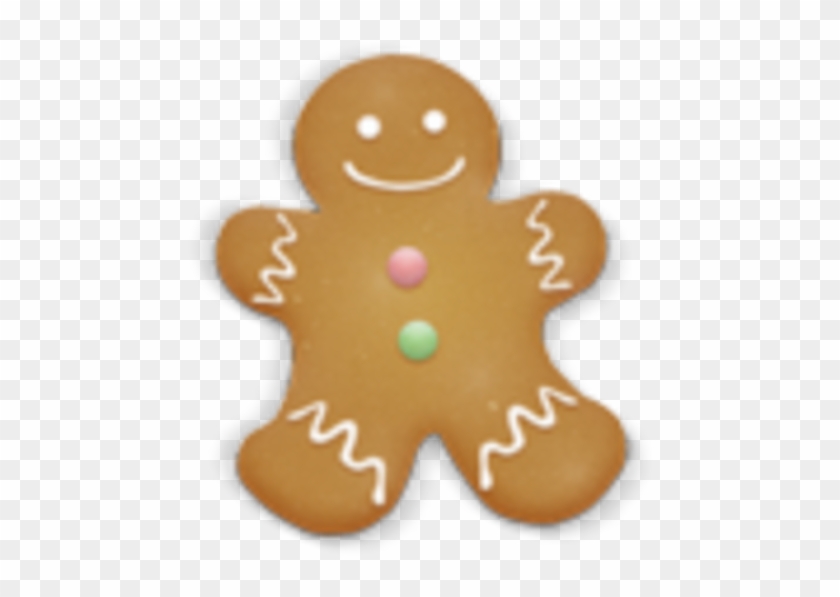 Christmas Cookie Man Icon - Christmas Cookie Man Png Clipart #1024548