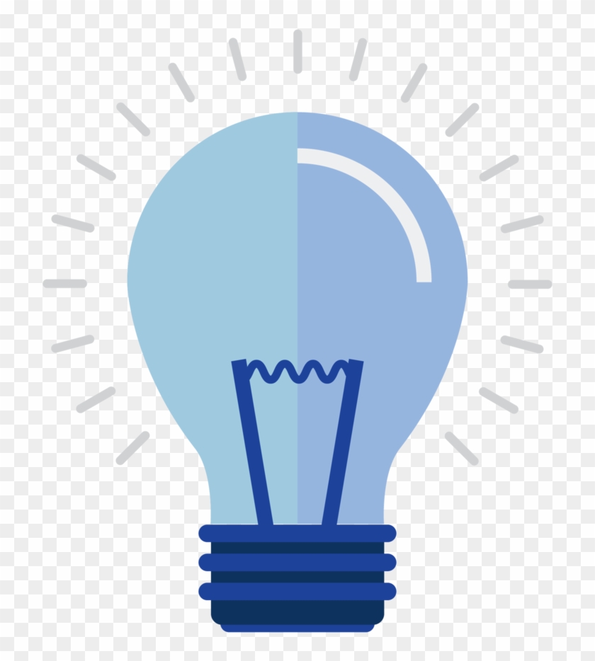 Lightbulb , Png Download - Red Bulb Vector Clipart #1024837