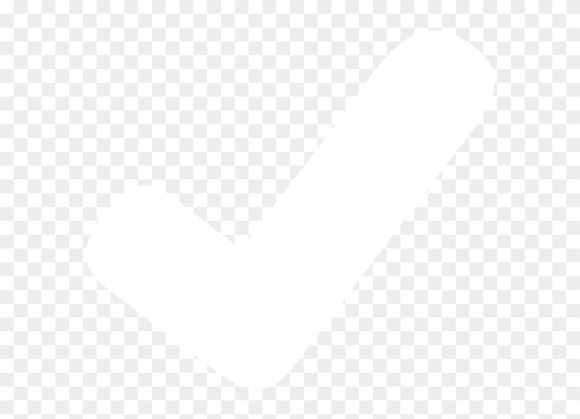 Small - White Check Mark Png Icon Clipart #1025902