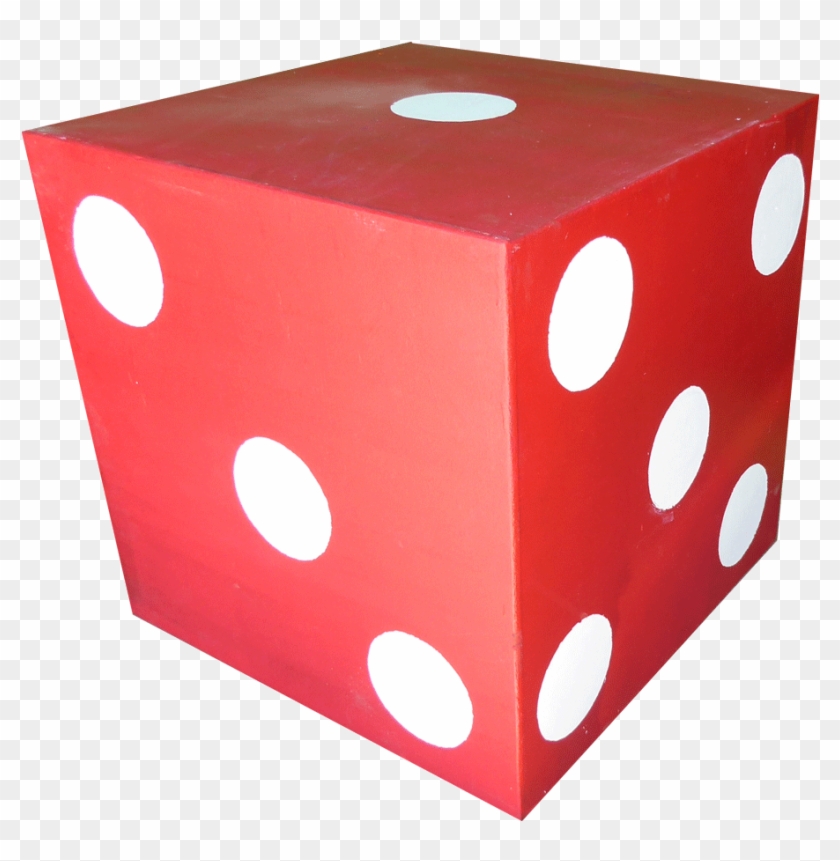 Giant Red Dice - Box Clipart #1026127