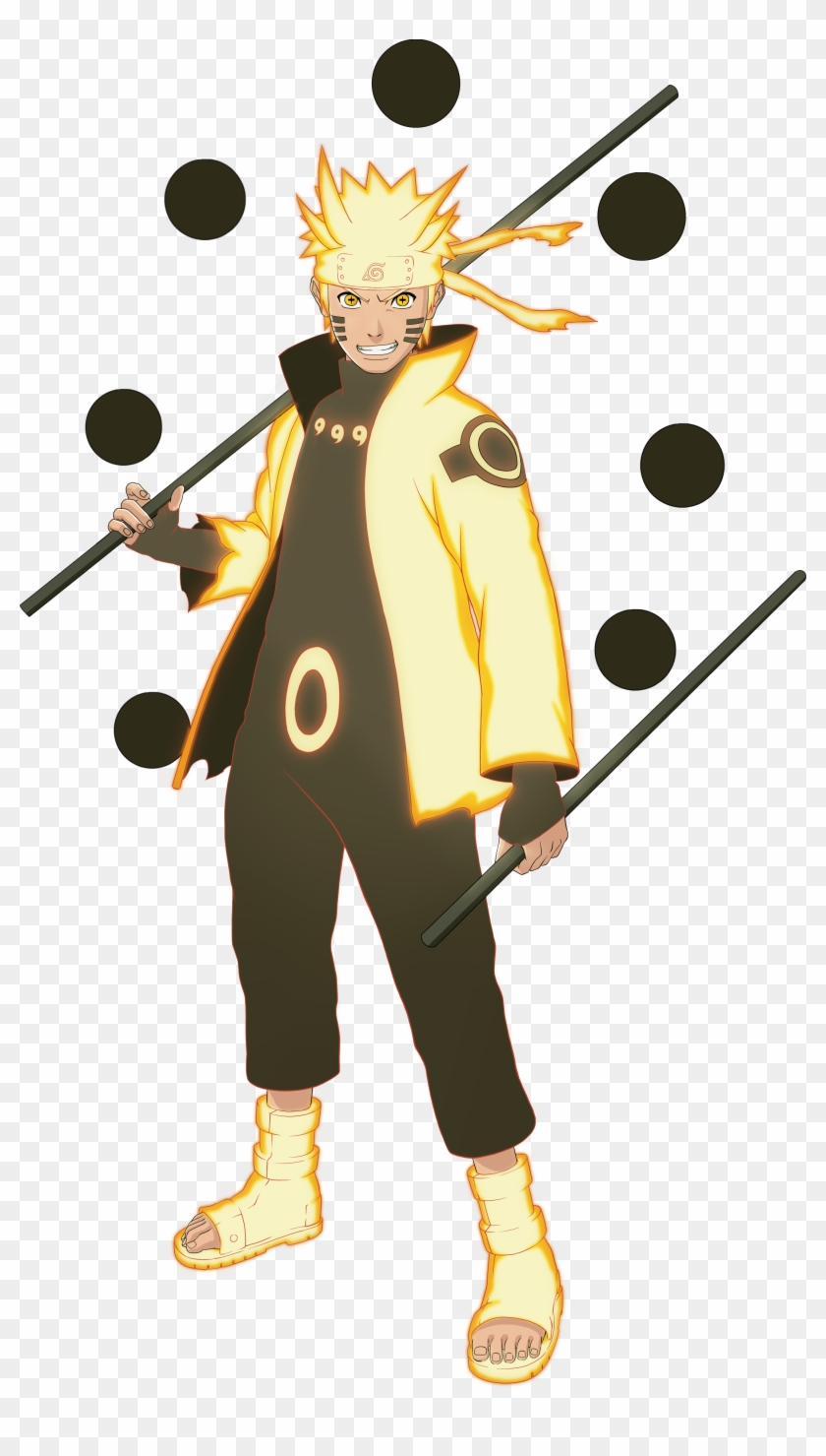 2203 X 3774 27 - Naruto Six Paths Sage Mode Clipart