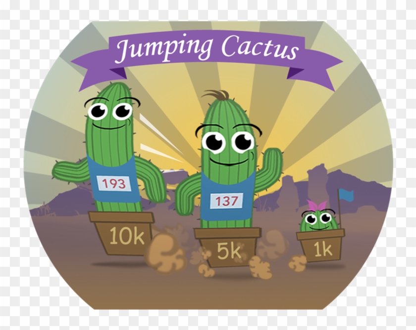 Jumping Cactus - Cactus Clipart #1027187