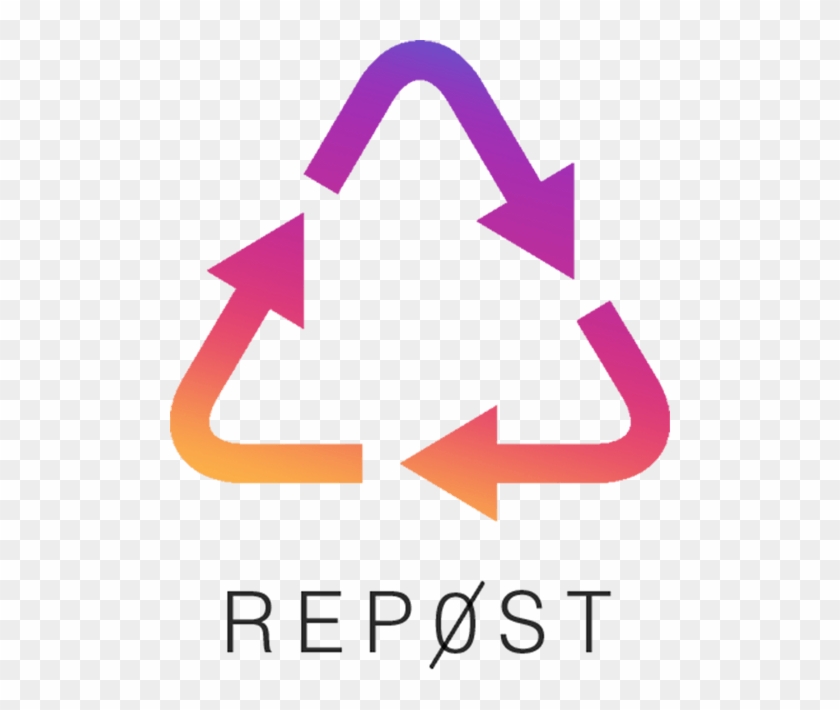 Logo Of Repost - Icon Recycling Clipart