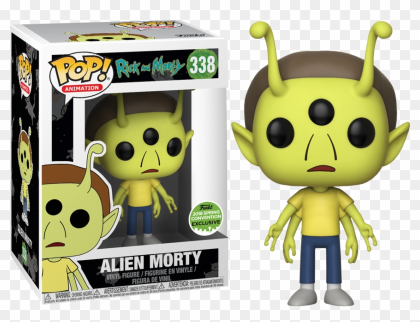 Rick And Morty - Funko Pop Alien Rick Clipart #1027993