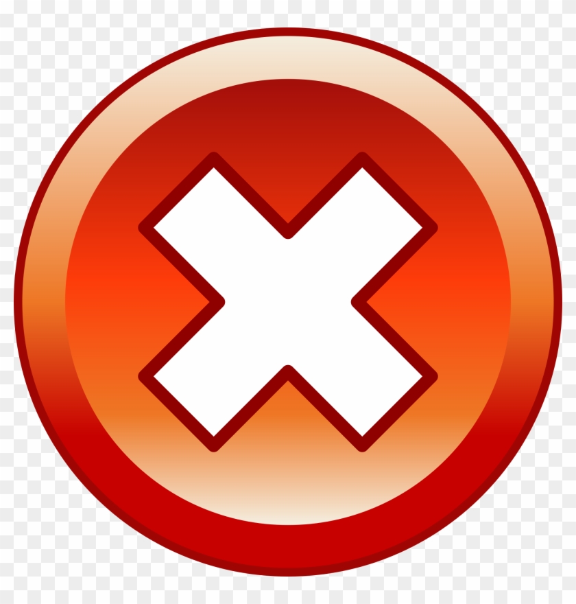 Open - Cancel Button Png Clipart #1028205