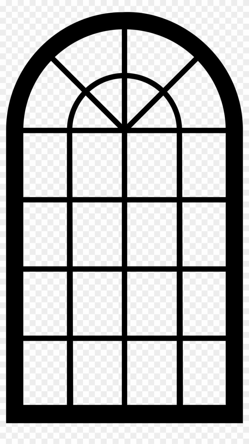Tools And Parts - Arched Window Clipart #1028211