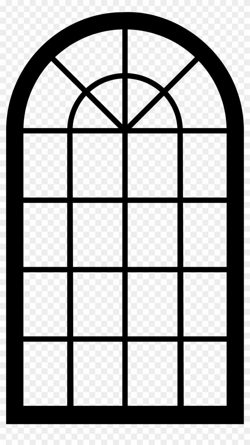 Tools And Parts - Arched Window Clipart