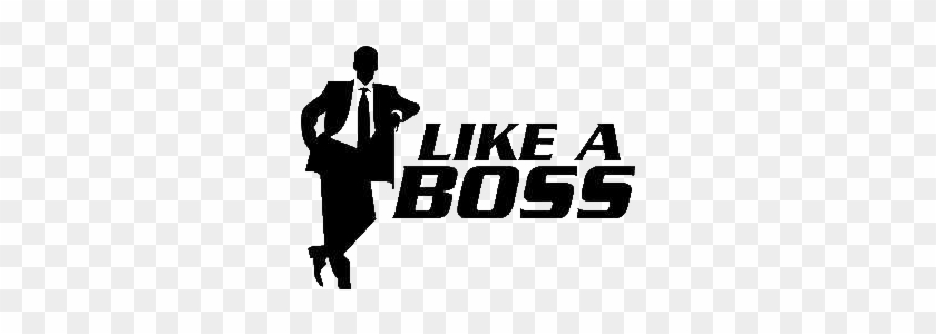 Like A Boss Png Transparent Image - Like A Boss Font Clipart