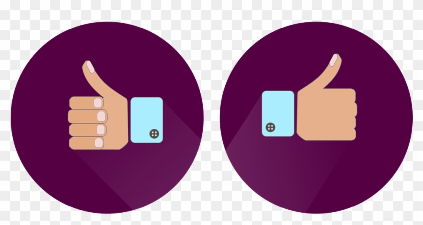 Like Png Icon - Like And Dislike Icon Png Clipart #1028312