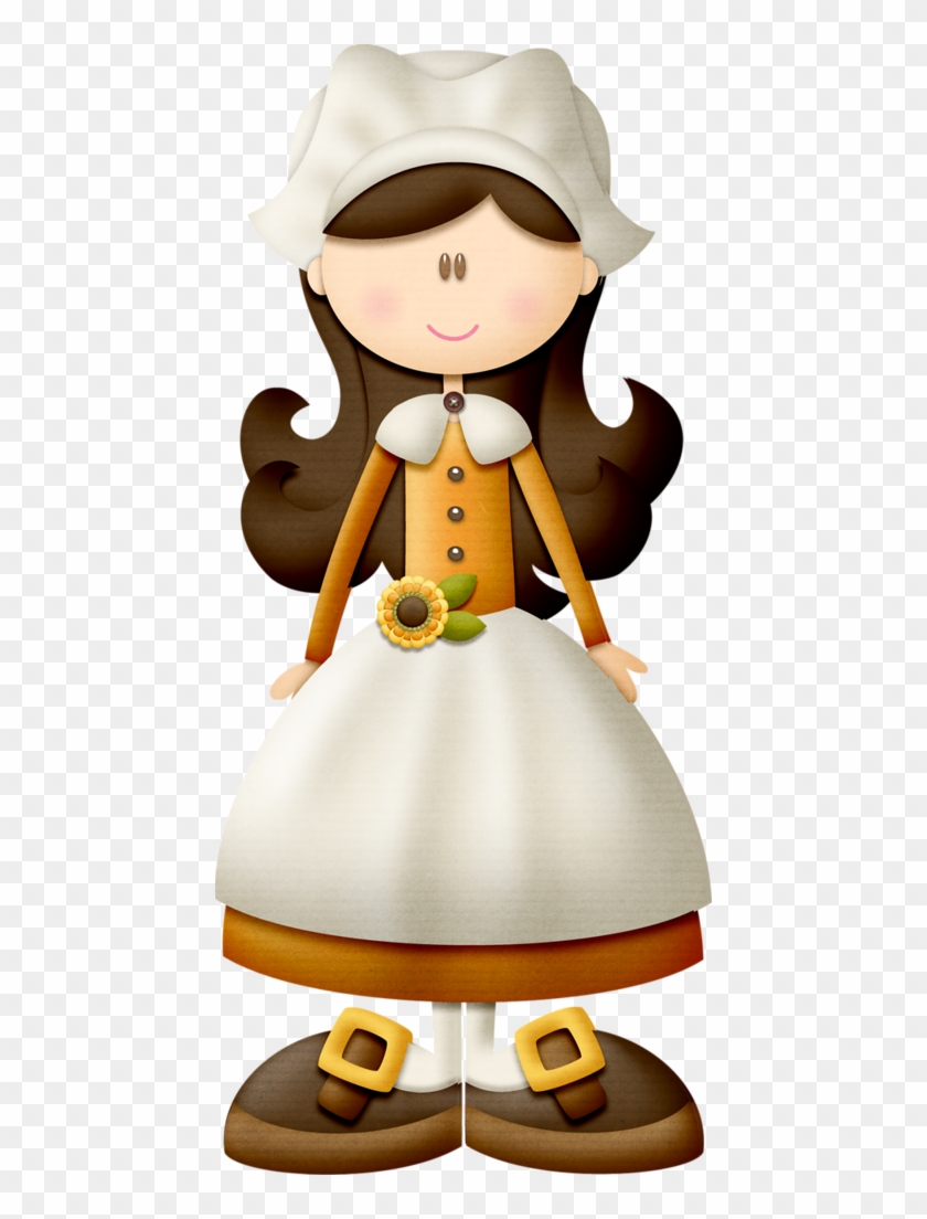 Pilgrim Thanksgiving - Thanksgiving Clipart