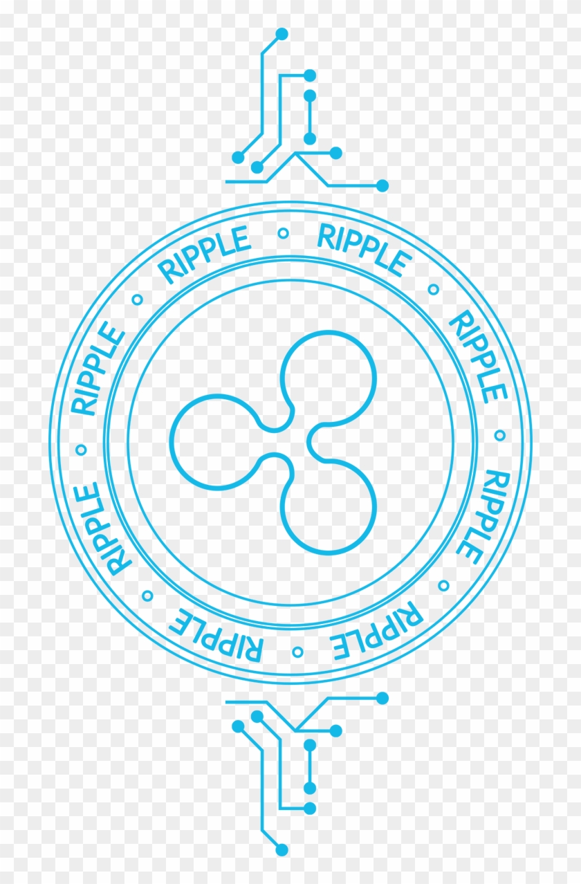 Just Like Other Cryptocurrencies, Ripple Is Built On - Alchemy Circle Clipart #1028468