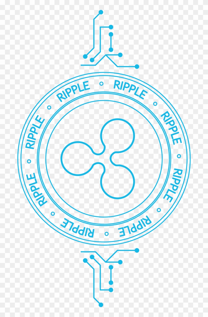Just Like Other Cryptocurrencies, Ripple Is Built On - Alchemy Circle Clipart #1028468