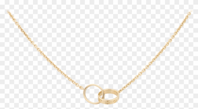 Jpg Transparent Crb Love Yellow Gold Cartier Necklaceyellow - Cartier Necklace Clipart #1028725