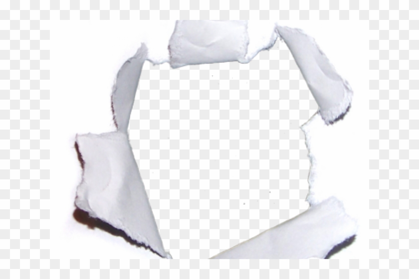 Broken Paper Png - Hole Paper Torn Png Clipart