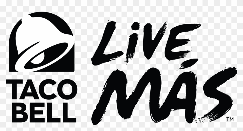Vector Stock Clip Art - Taco Bell Live Mas Svg - Png Download