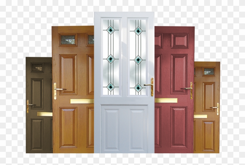 Colour Options With White Frame As Standard - Doors Png Clipart #1029436