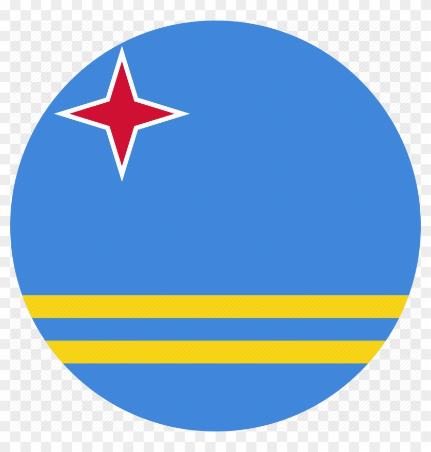 Aruba Flag Png - Flag Aruba Clipart #1029711