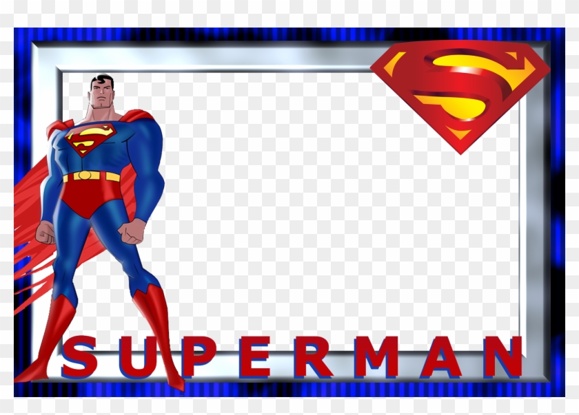 Clip Arts Related To - Superman Background For Invitation - Png Download #1029968