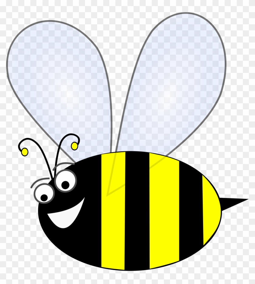 Clip Art Stock Bumble Bee Flying Clipart - Png Download #1030094