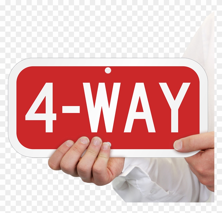 4-way Stop Sign Companion - 4 Way Stop Sign Clipart