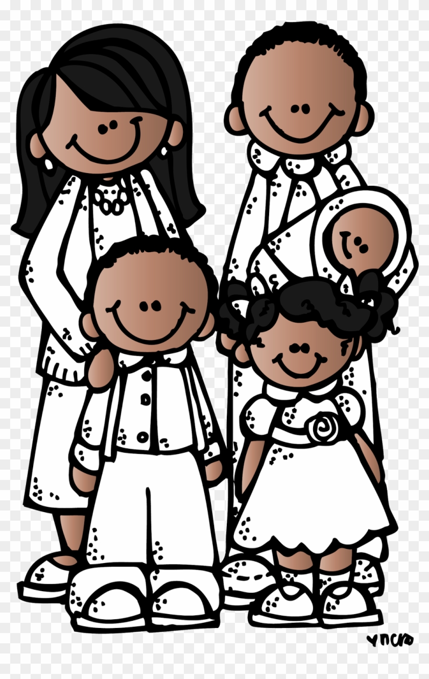 Lds Family Png Hd - Lds Melonheadz Clipart Black And White Transparent Png #1030369