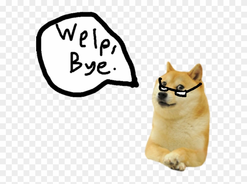 Doge - Retire - Doggo With Transparent Backgrounds Clipart #1030432
