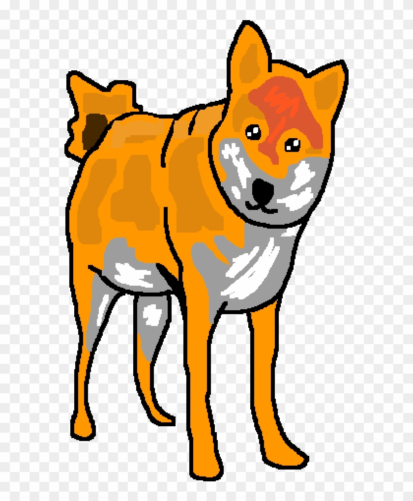 The Doggo/doge - Hokkaido Clipart