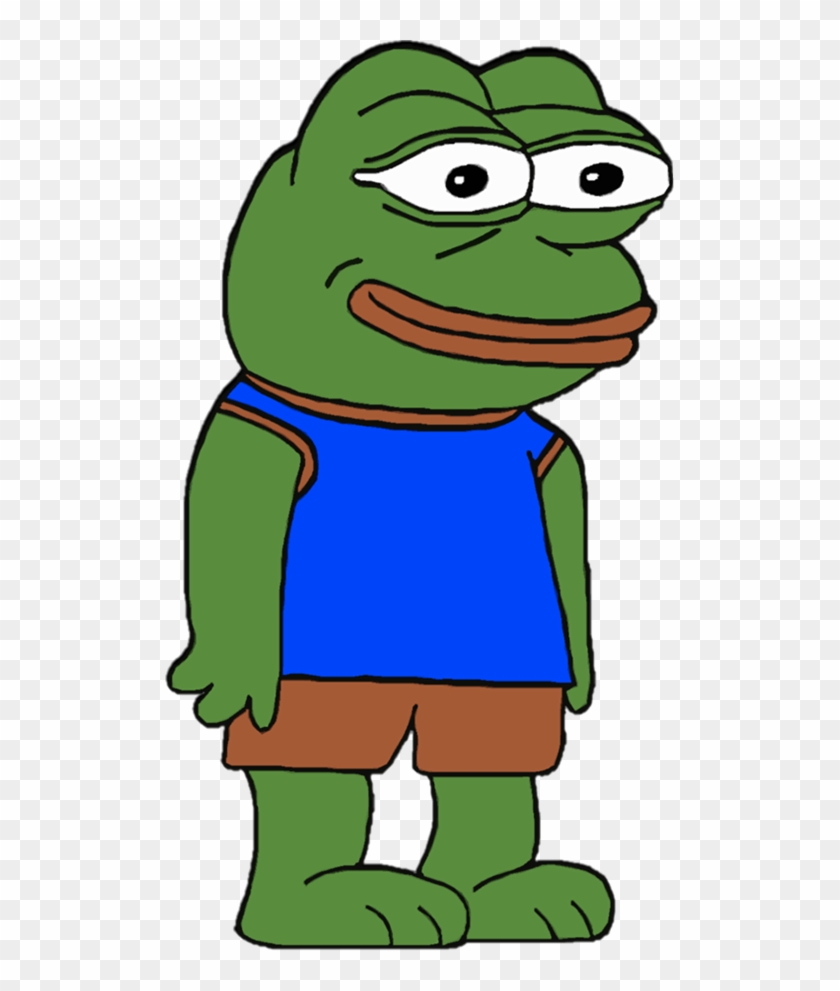 Just A Happy Pepe Big Grin Never Ever Know Your Meme