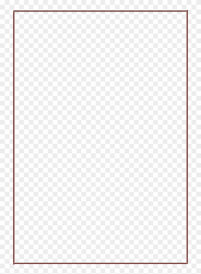 Aesthetic Value Which Includes The Colour Evenness, - Simple Line Page Border Clipart