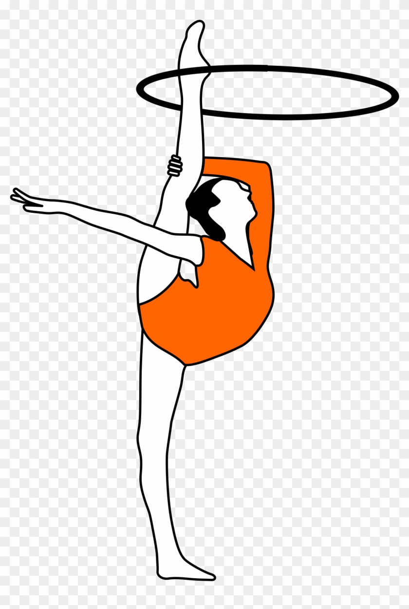 This Free Icons Png Design Of Rhythmic Gymnastics With Clipart