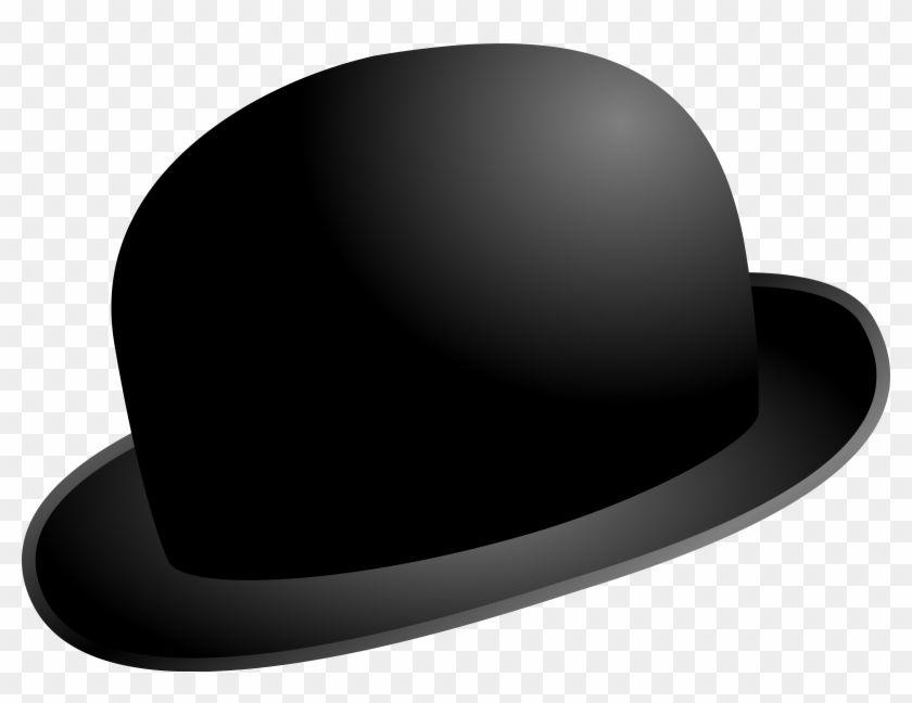 Charlie Chaplin Hat Clip Art - Png Download