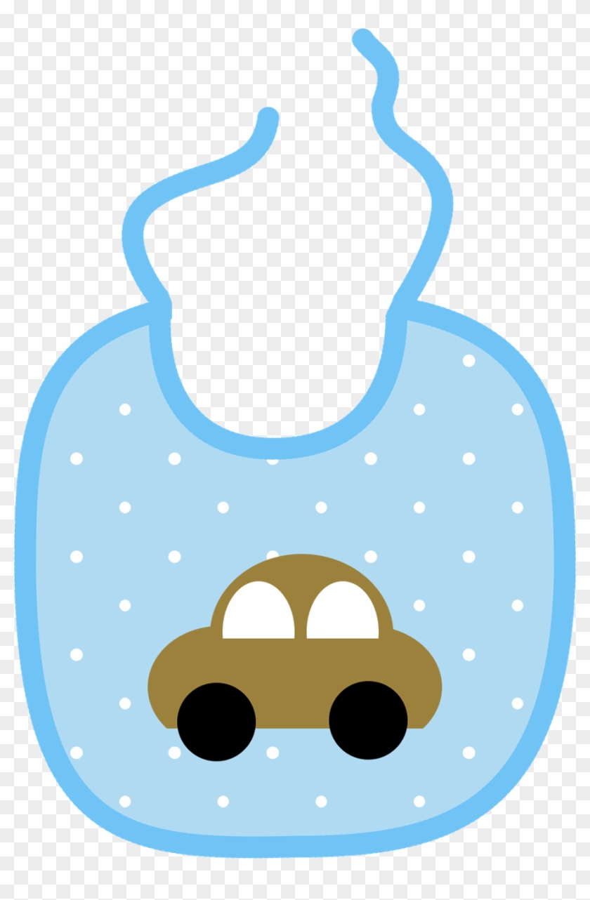 Bebê - Baby Boy Bib Clipart - Png Download