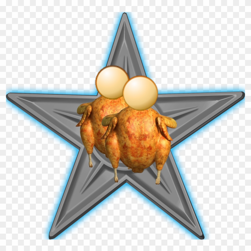 Barnstar Men Chicken - Clip Art - Png Download #1032063