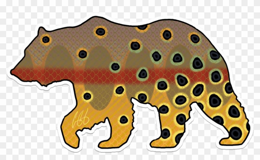 California Bear Png - Grizzly Bear Clipart #1032140